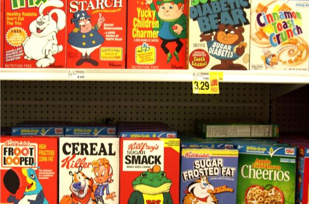Hacked Cereal Boxes