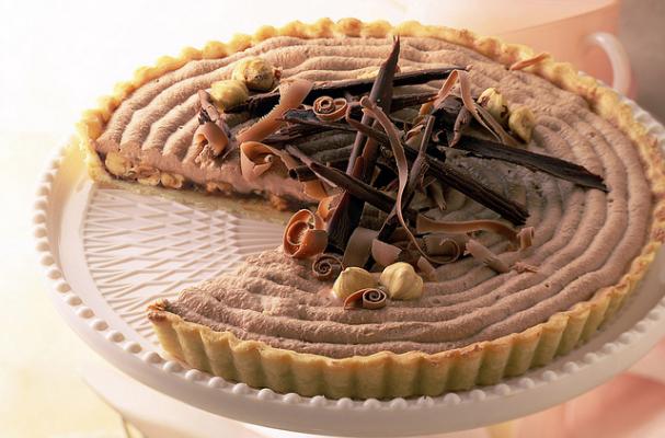 chocolate hazelnut tart