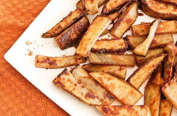 Cinnamon-Sugar and Ginger-Roasted Potato Wedges
