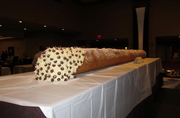 The World's Largest Cannoli