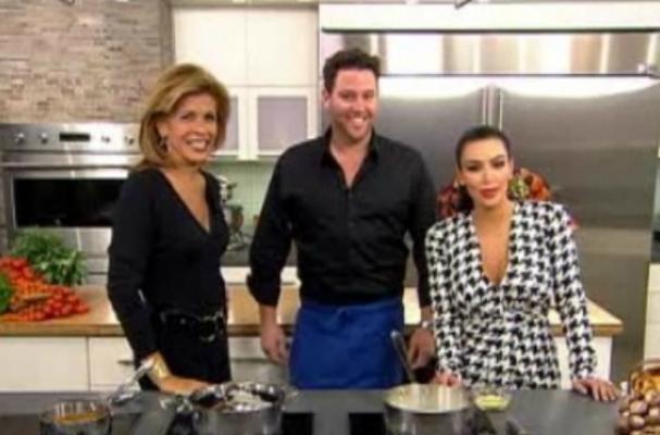 Kim Kardashian Cooking on 'Today'