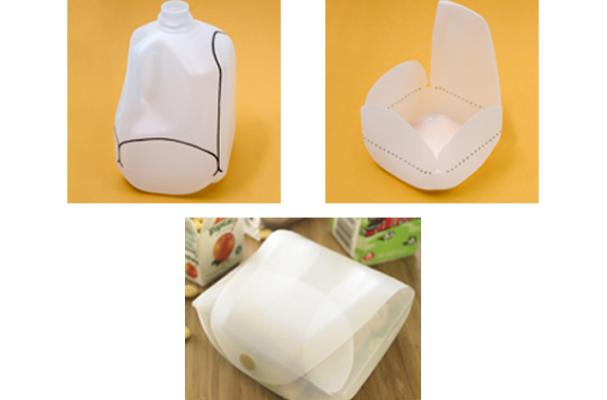 DIY Reusable Milk Jug Lunchbox