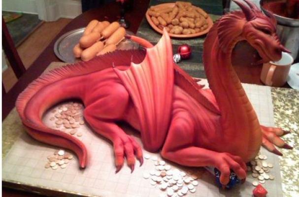 Foodista | Must See: Amazing Dragon Cake