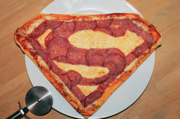 superman pizza