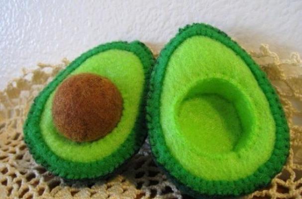 Felted Avocado