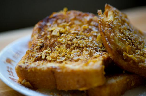 Low-Cal Breakfast: Cornflake Crunch French Toast