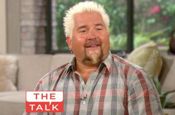 Guy Fieri Doesn't Like Wearing Gloves in the Kitchen