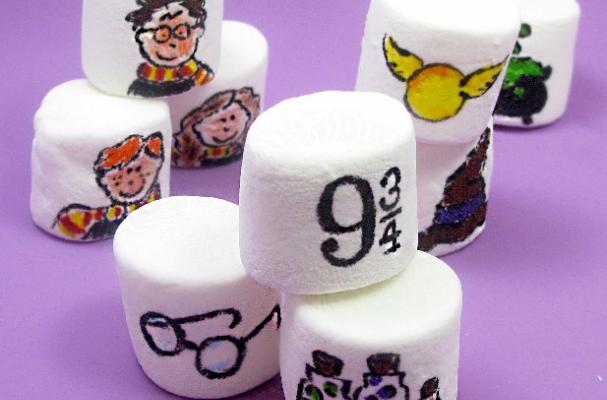 Harry Potter Painted Marshmallows