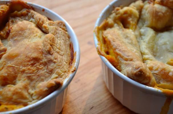 healthy vegetable pot pie recipe