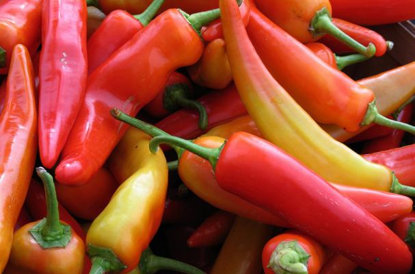 hot peppers