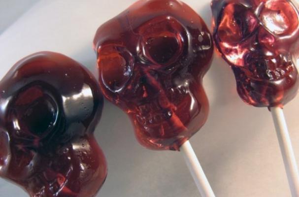 Skull Lollipops