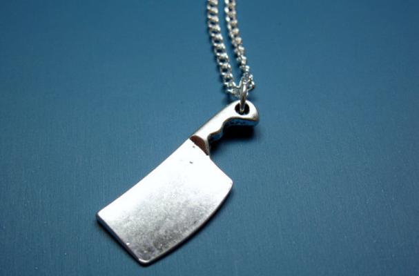 Butcher Knife Necklace