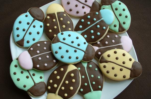 Spring Ladybug Cookies