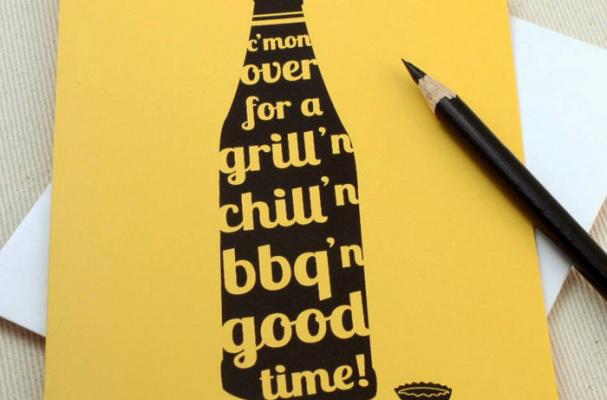 Chill'n Grill'n BBQ'n Good Time Greeting Cards