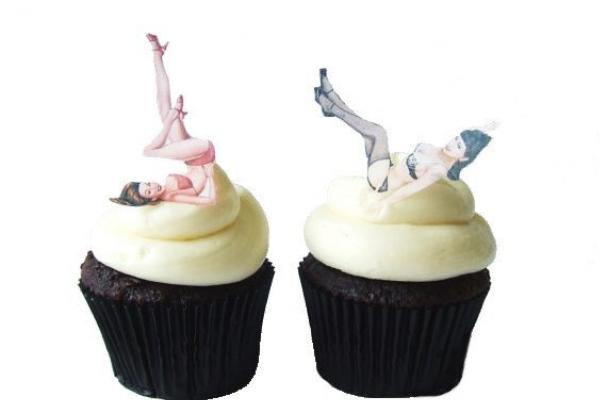 Pinup Cake Toppers