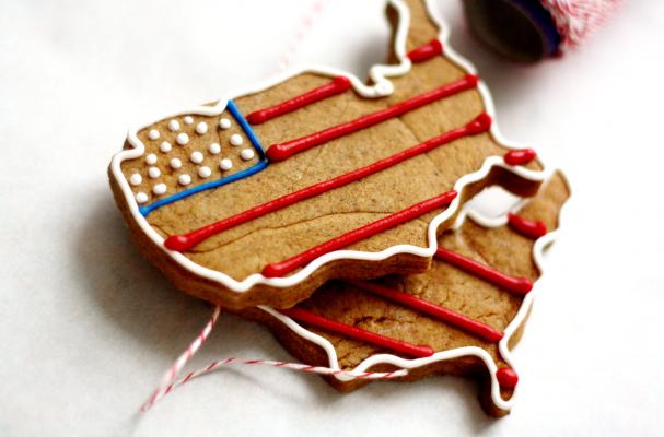 USA Gingerbread Cookies