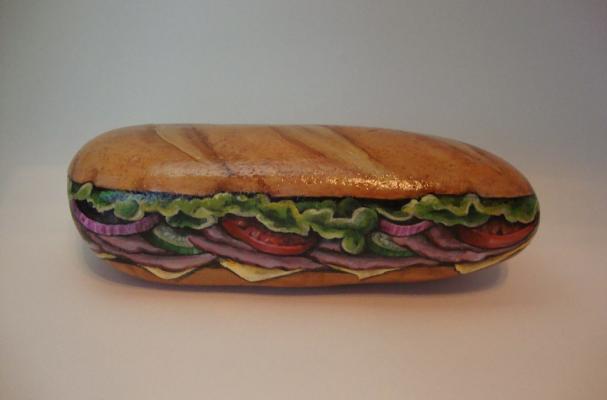 Submarine Sandwich Rock Art