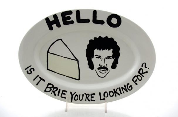 Hello Lionel Richie Plate