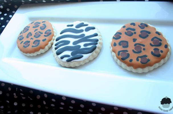 Animal Print Sugar Cookies