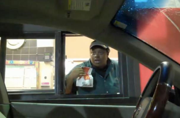 Invisible Driver Scares Drive-Through Employees 