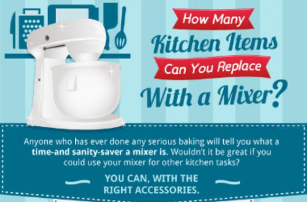 Infographic: 25 Kitchen Hacks for Cooking With a Mixer