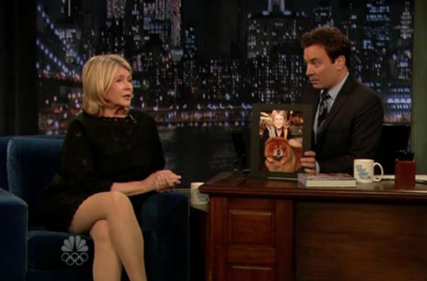 Jimmy Fallon Plays Drinking Games with Martha Stewart