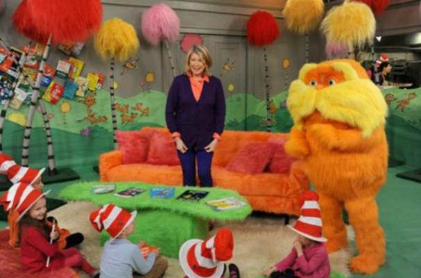 Martha Stewart Makes Green Eggs and Ham with The Lorax