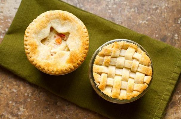 Mini Chicken Pot Pies in a Jar