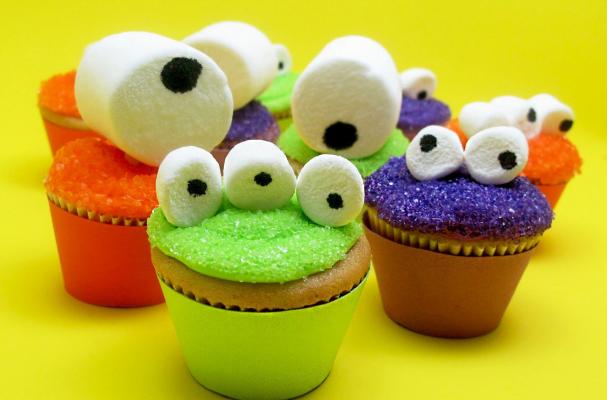 Monster Mini Cupcakes