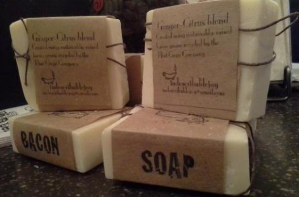 The Flint Crepe Co. Bacon Soap