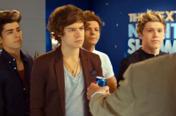 One Direction Star in New Pepsi Commercial