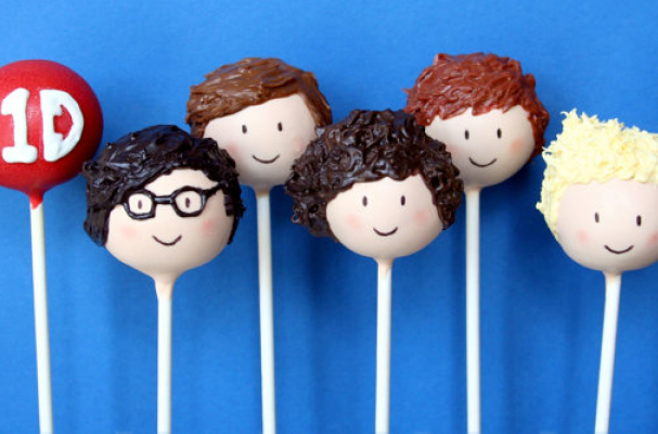 One Direction Cake Pops
