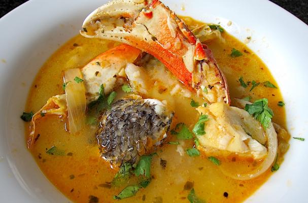 Parihuela (Peruvian Seafood Soup)