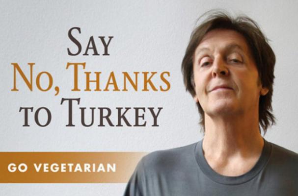 Paul McCartney Wants You to Have a Turkey-Less Thanksgiving