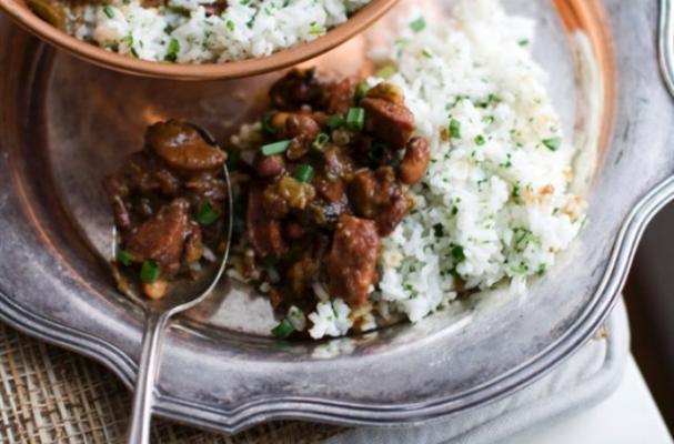 Red Beans and Rice with Andouille Sausage Makes the Perfect Mardi Gras Meal
