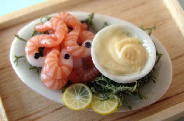 Shrimp and Mayo Mini food