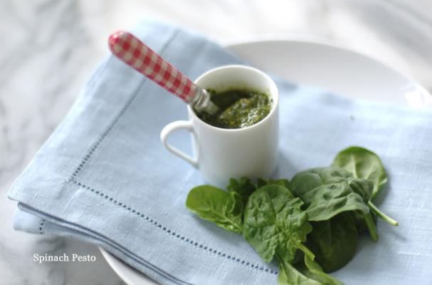 vegetarian recipes spinach pesto