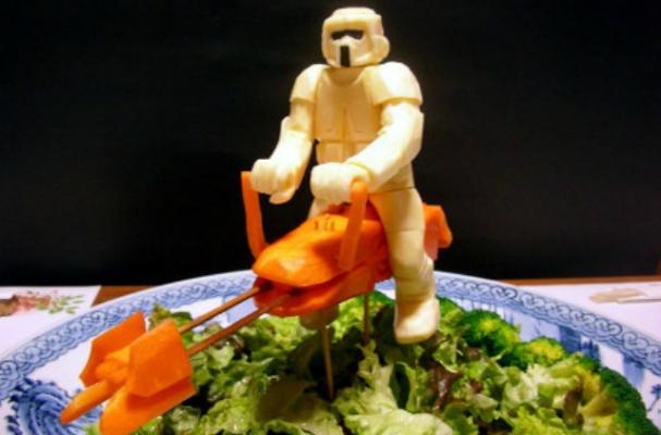Japanese Chef Creates Vegetable Star Wars Figurines