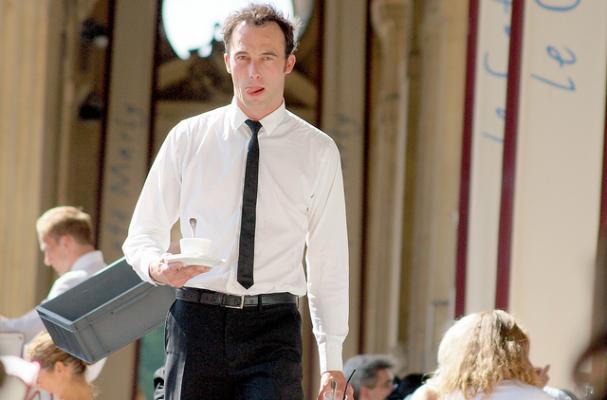 waiter in restaurant