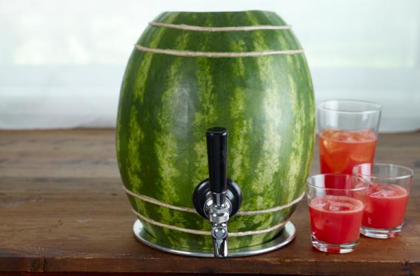 watermelon keg summer cocktail
