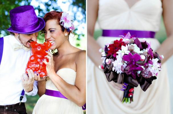 willy wonka themed wedding