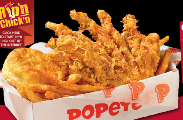 Popeyes Fried Chicken Chips
