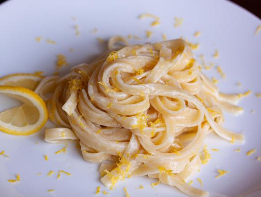 Foodista | Recipes, Cooking Tips, and Food News | Fettuccine with Lemon ...