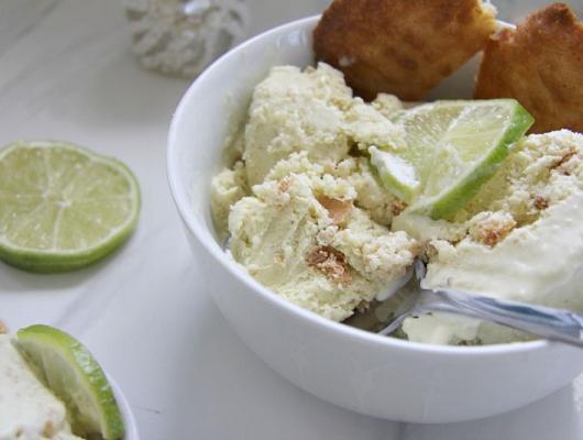 Foodista | Recipes, Cooking Tips, and Food News | Key Lime Pie Ice Cream