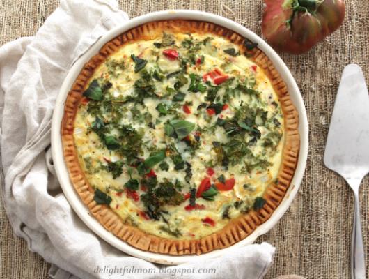 Foodista | Recipes, Cooking Tips, and Food News | Vegetable Quiche Made ...