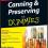 Canning and preserving for dummies