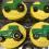 John Deere Cupcake Toppers