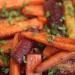 Whole Roasted Carrots with Cumin and Red Wine Vinegar