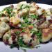 Gluten-Free Basil Ricotta Dumplings with Creamy Peas and Pea Shoots