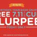 free slurpees at 7-eleven